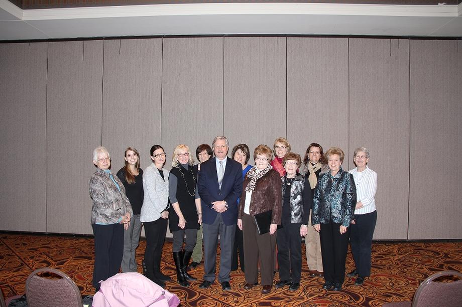 Angel in Adoption-December 2013- Senator Hoeven recognizes Sharon Maier as an Angel in Adoption and commends her for her extraordinary commitment to advocating on behalf of foster and adopted children. 