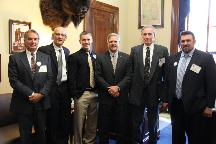 North Dakota Motor Carrier Association Members-September 2013- Senator Hoeven meets with members of the North Dakota Motor Carriers Association in his Washington, DC office.