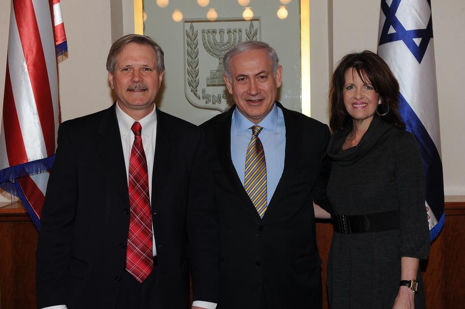 Israel Security Mission-January 2012- Senator John and Mikey Hoeven meet with Israeli Prime Minister Binyamin Netanyahu on a national security mission in Israel. More information at: http://goo.gl/3z9dD 