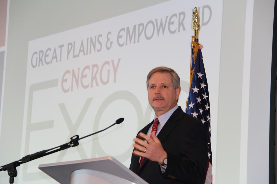 Great Plains & Empower ND Energy Expo-November, 2012- Senator Hoeven kicks off the Great Plains and Emplower ND Energy Expo. The expo brought energy leaders to Bismarck to find opportunities in North Dakota's growing energy sector.
