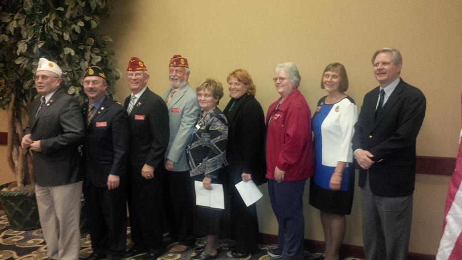 American Legion in North Dakota-January 2014- Senator Hoeven meets with members of the American Legion in North Dakota.