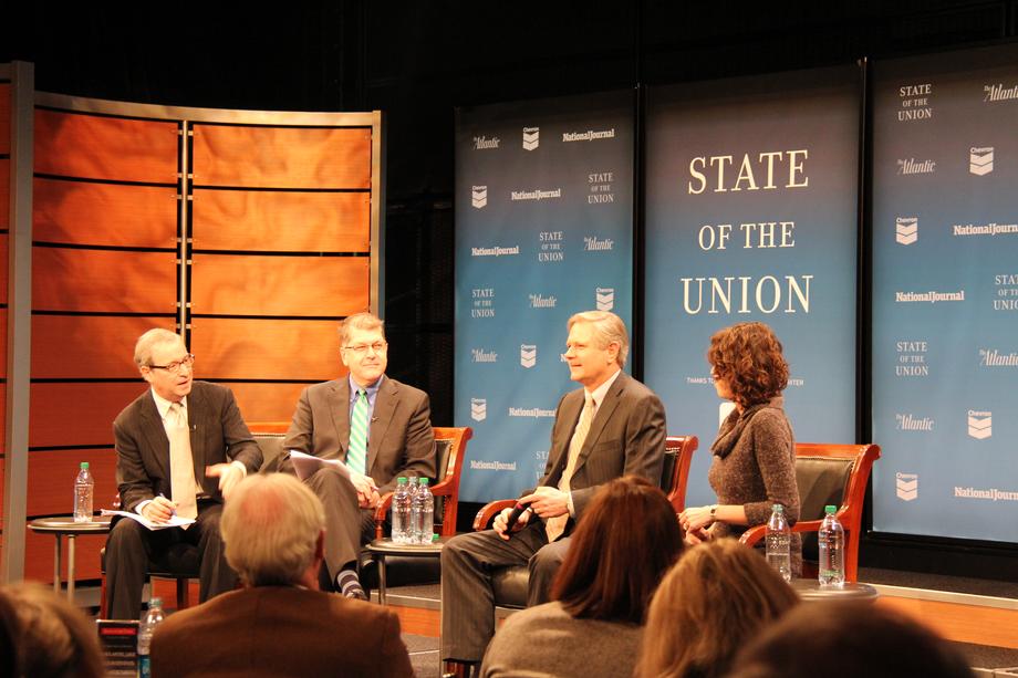 National Journal, Atlantic State of the Union Debrief-January 2014- Senator Hoeven speaks at the National Journal/Atlantic State of the Union Congressional debriefing to respond to the president's State of the Union address. 