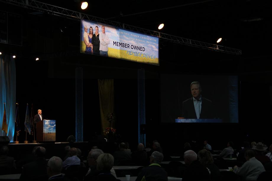 Basin Electric Annual Meeting-November 2014 - Senator Hoeven speaks at the annual meeting for Basin Electric. 