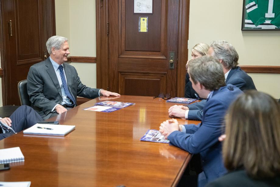 April 2022 - Senator Hoeven talks about tax and regulatory policies that benefit small businesses with ND Beer Distributors.