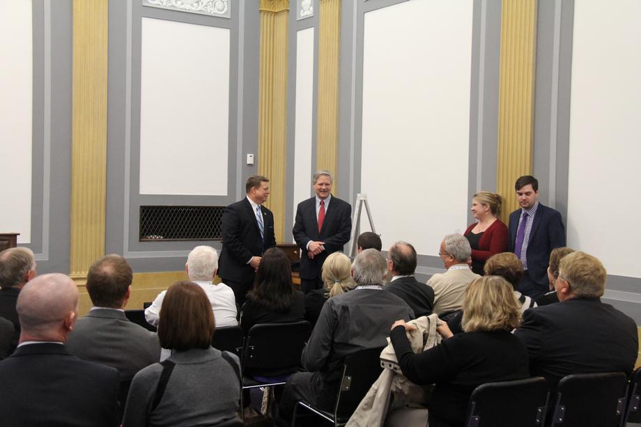 Credit Union Association of the Dakotas -February 2016 - Senator Hoeven meets with members of the Credit Union Association of the Dakotas 