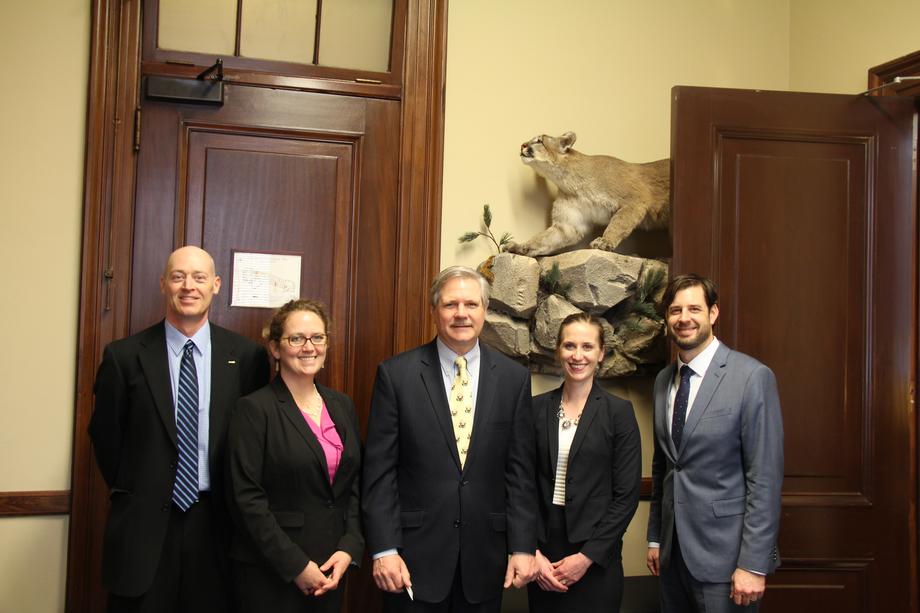 American Society of Agronomy-March 2015 - Senator Hoeven meets with the American Society of Agronomy to discuss food and agriculture research programs