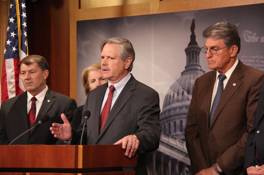 Affordable Reliable Energy Now Act Press Conference-May 2015 - Senator Hoeven speaks at a press conference for the Affordable Reliable Energy Now Act