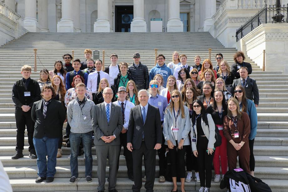 March 2023 – Senator Cramer meets with students from across #NorthDakota this week while they were visiting our nation’s capital.
