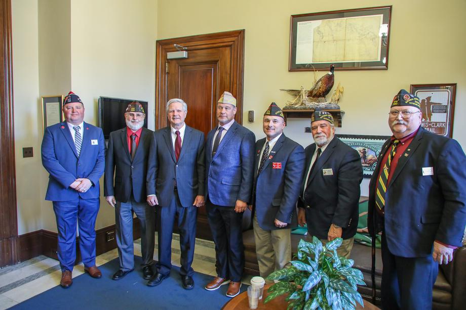 March 2023 – Senator Hoeven meets with members of the VFW this week to discuss efforts to ensure veterans receive the health care, benefits, and recognition they have earned.