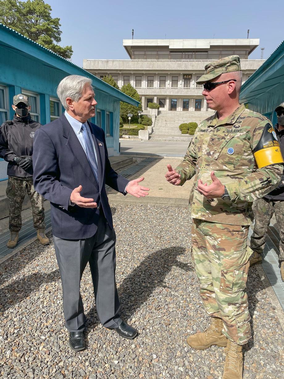 April 2023 - Senator Hoeven meets with government, military and agriculture leaders in Seoul to strengthen military and ag trade ties with South Korea.